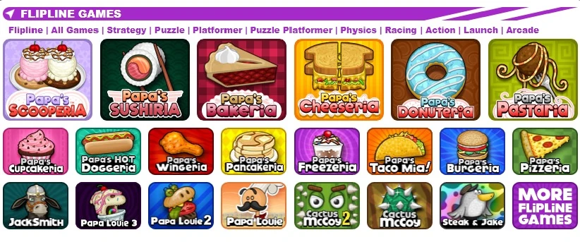 papas games webp